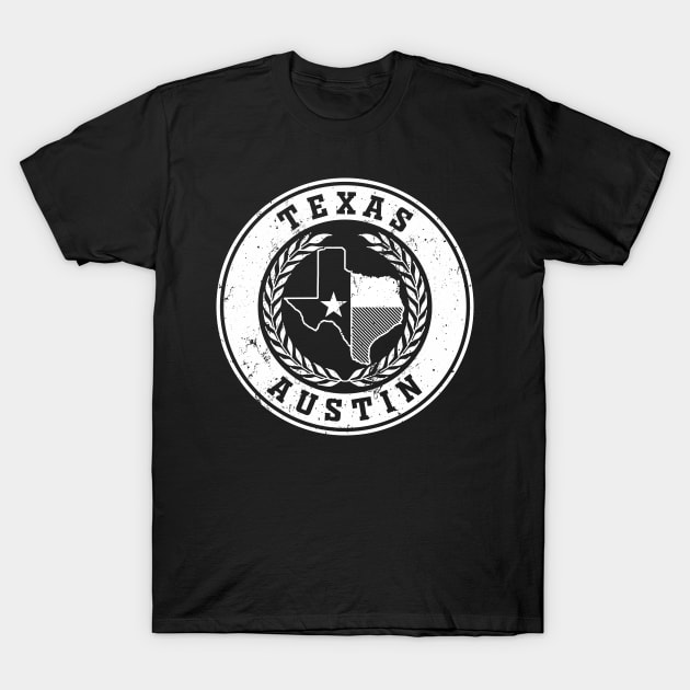 Austin Texas T-Shirt by Jennifer